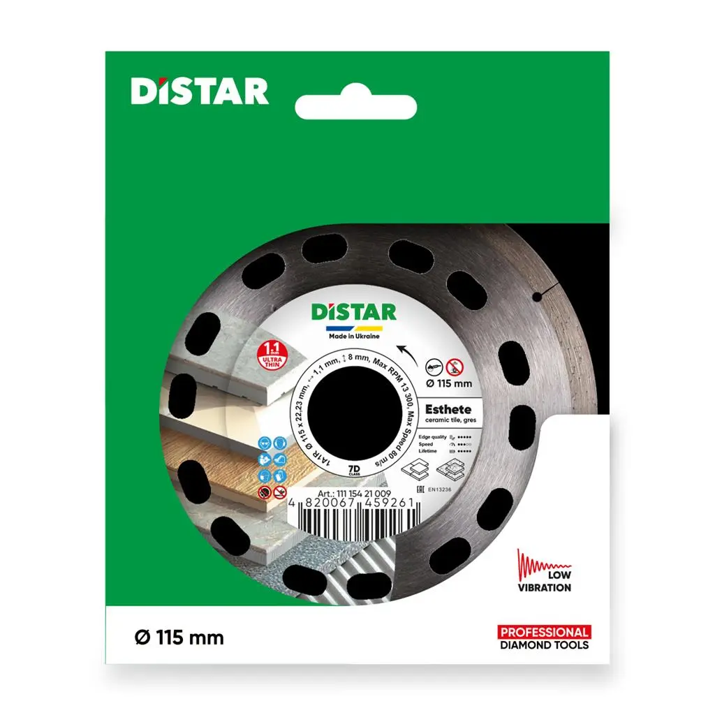Диамантен диск Distar Esthete 1A1R ф115