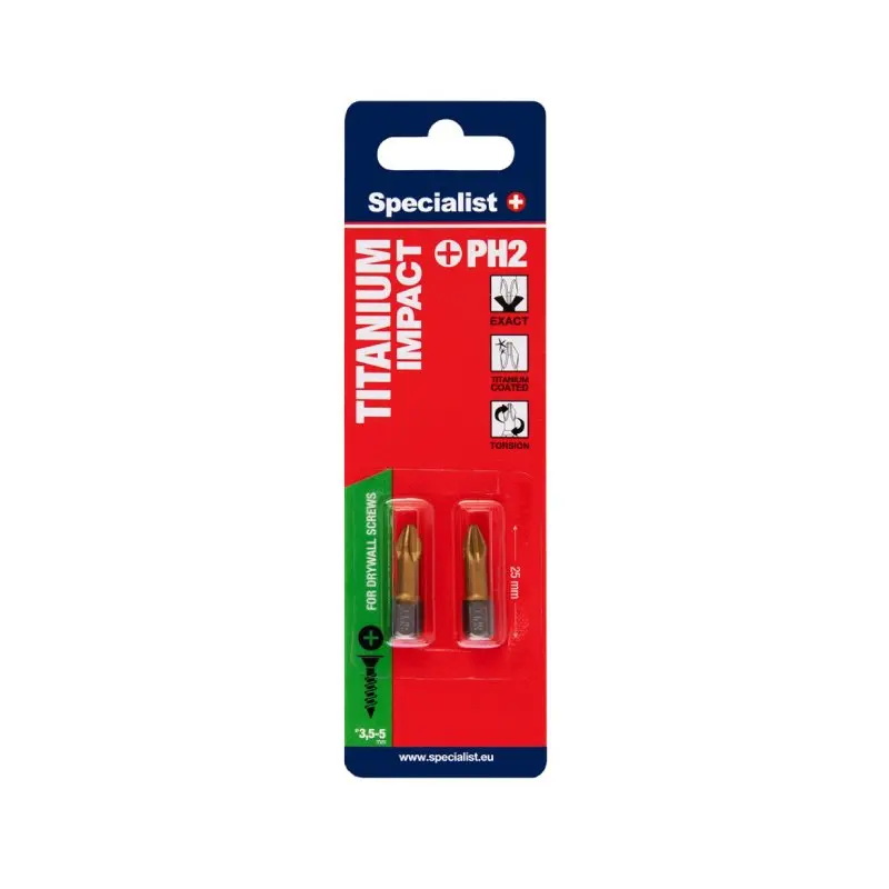 Накрайник PН2 2бр TITAN Specialist+