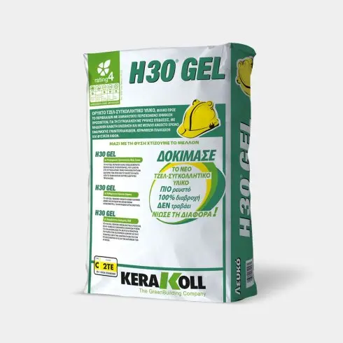 Лепило за плочки Kerakoll H30 Gel Гъвкаво Бяло 25кг