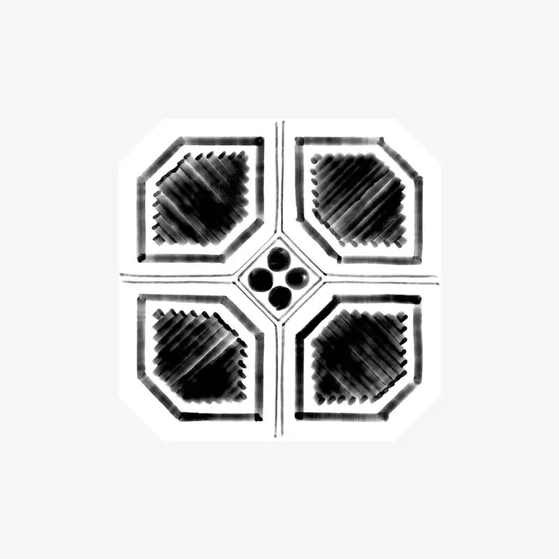 Фаянс Octógono VARIETTE  SOMBRA 20/20