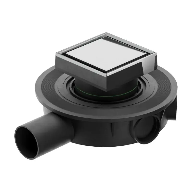 Подов сифон bonomini MIDI DRAIN за вграждане на плочка ф50мм 10x10см