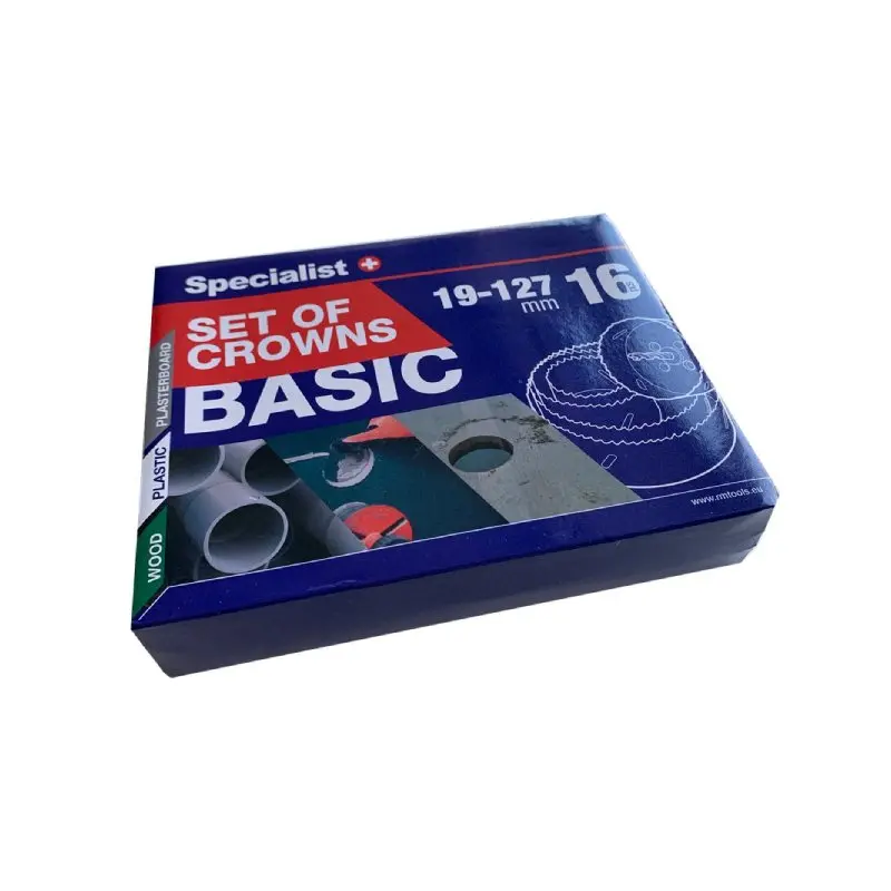 Комплект боркорони за дърво 16бр Specialist+