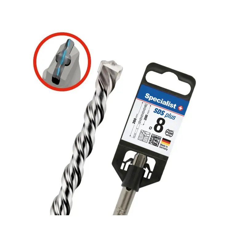 Свредло за бетон SDS-plus ф8x200/260мм