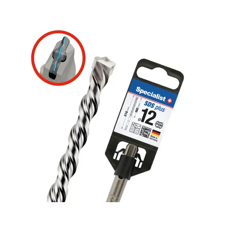 Свредло за бетон SDS-plus ф12x160/210мм