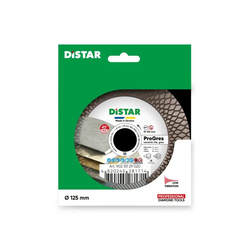 Диамантен диск 1A1R 125x2,0x8/20x22,23 PRO Gres