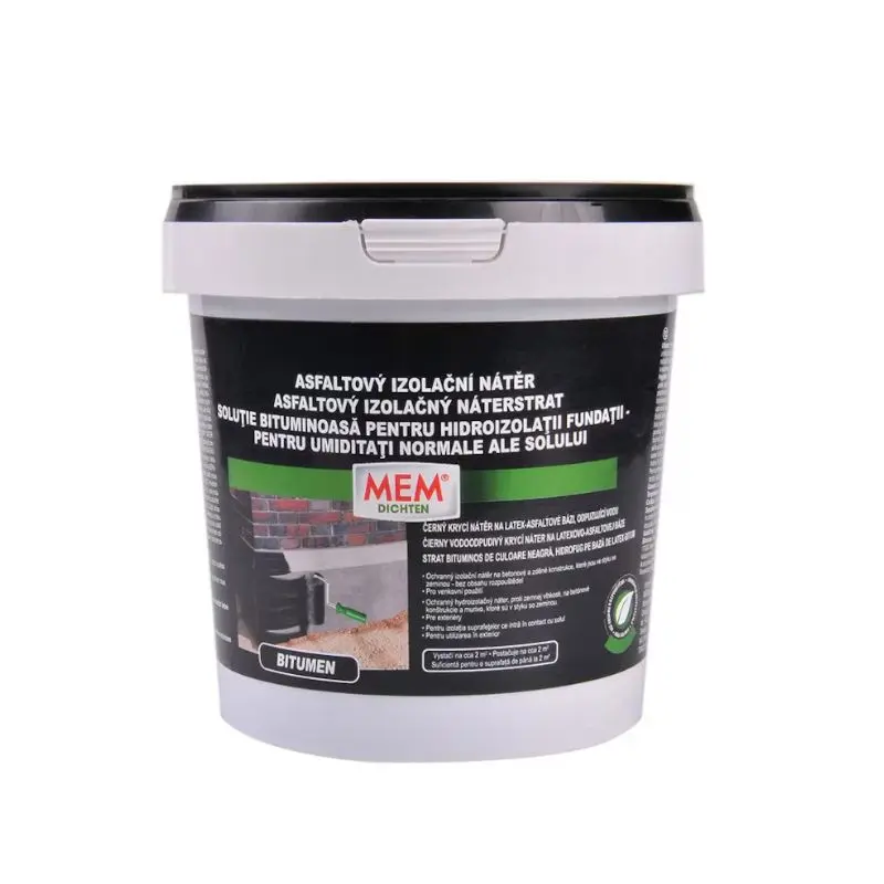 BOSTIK МЕМ Битумна хидроизолация за фундаменти 5л