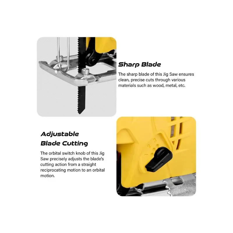 Електрически прободен трион 600W DELI DC576 - Image 3