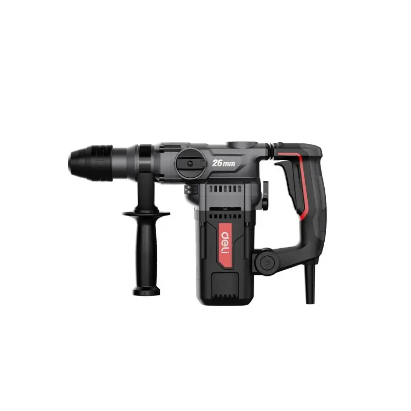 Професионален електрически перфоратор 1100W DELI SDS+ 26мм