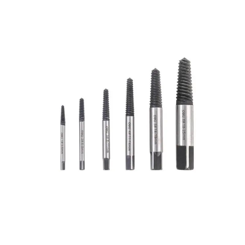 Комплект екстрактори за болтове 6 броя DELI DL0026