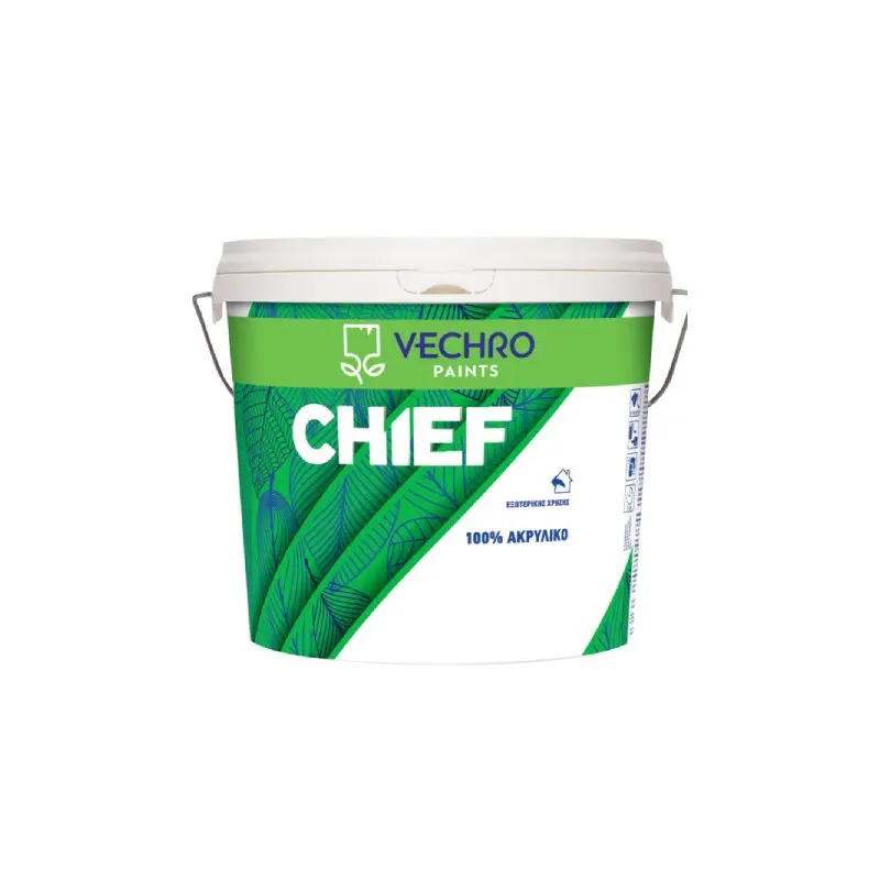 Фасадна боя CHIEF акрилен бяла-9л