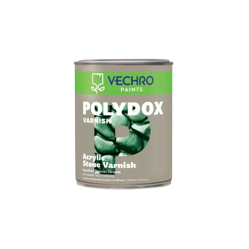 Лак за камък Vechro POLYDOX Acrylic с мокър ефект 750мл