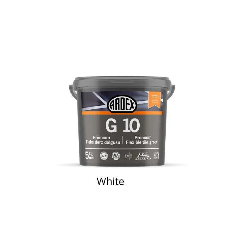 Еластична фугираща смес ARDEX G10 бяло 5кг