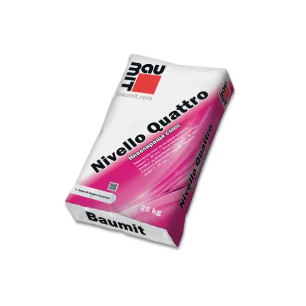 Baumit Саморазливна нивелираща смес Нивело Куатро 25кг