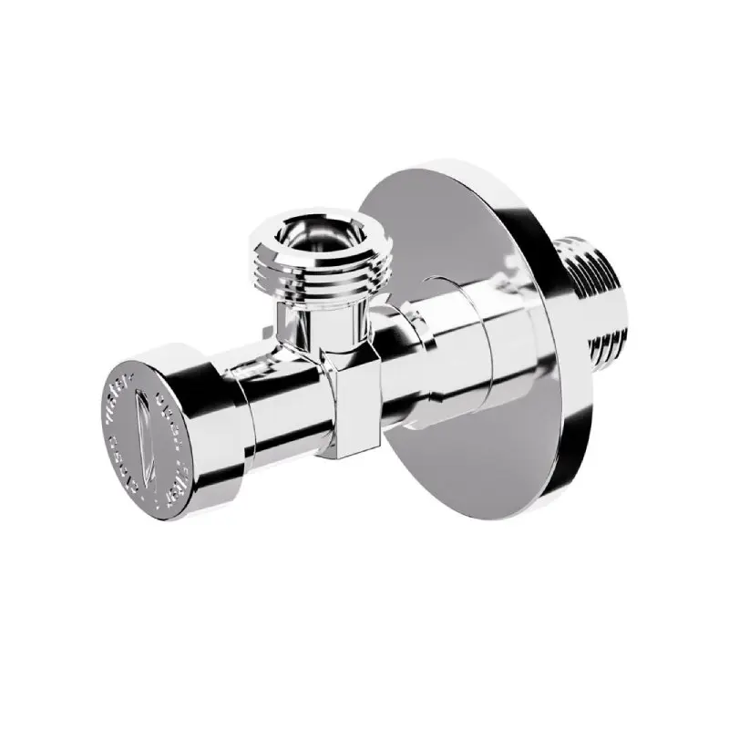 Кран ъглов с филтър bonomini GREENSTAR VALVE хром 1/2" x 1/2"