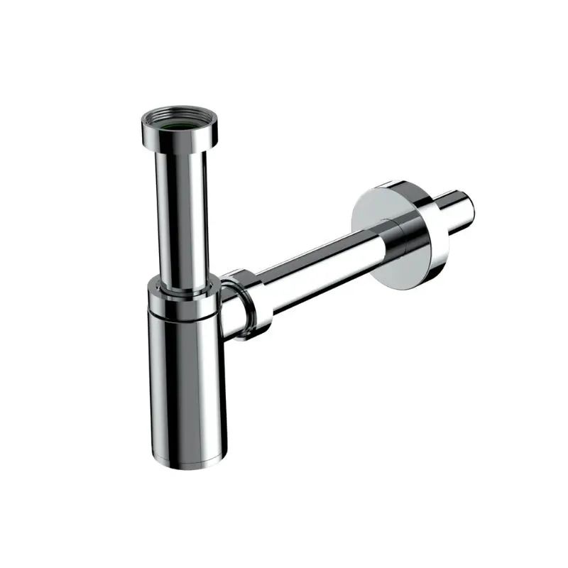 Сифон за мивка bonomini KING кръгъл хром ABS ф32 11/4