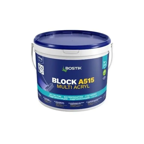BOSTIK А515 Еднокомпонентна течна хидроизолация за баня 20кг
