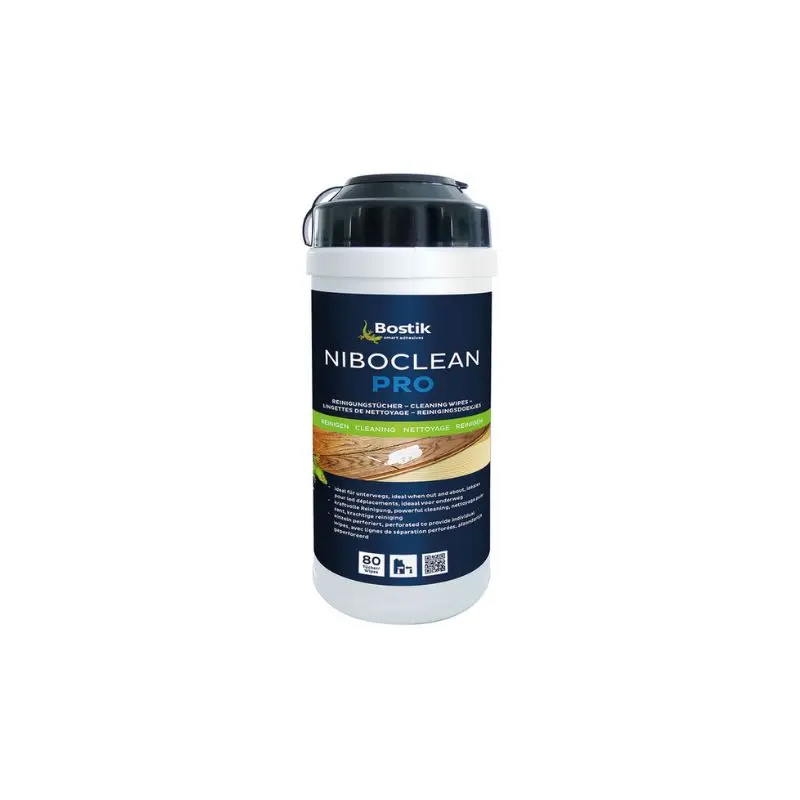 BOSTIK Niboclean Pro Кърпи за почистване на силикон и масла