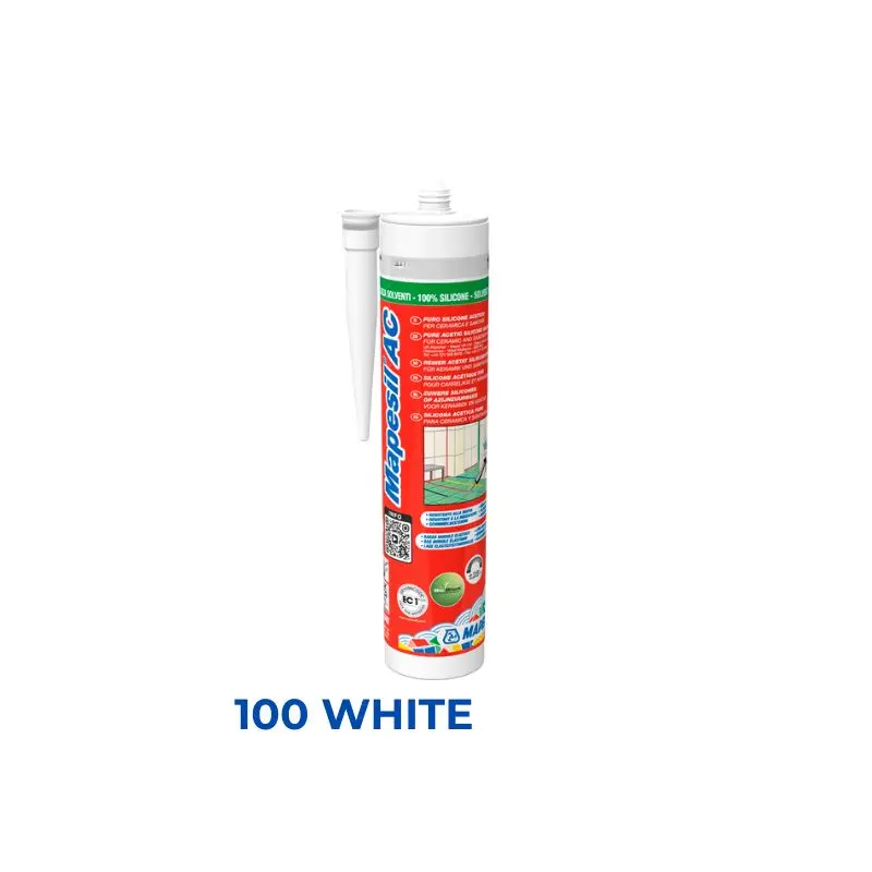 Силикон Mapesil AC 100 white 310мл