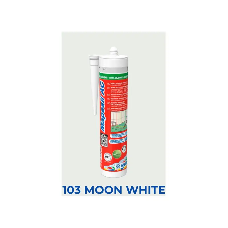 Силикон Mapesil AC 103 moon white 310мл