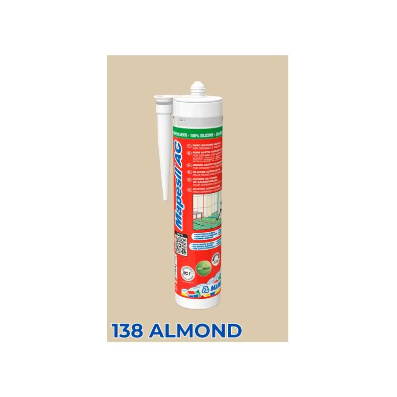 Силикон Mapesil AC 138 almond 310мл