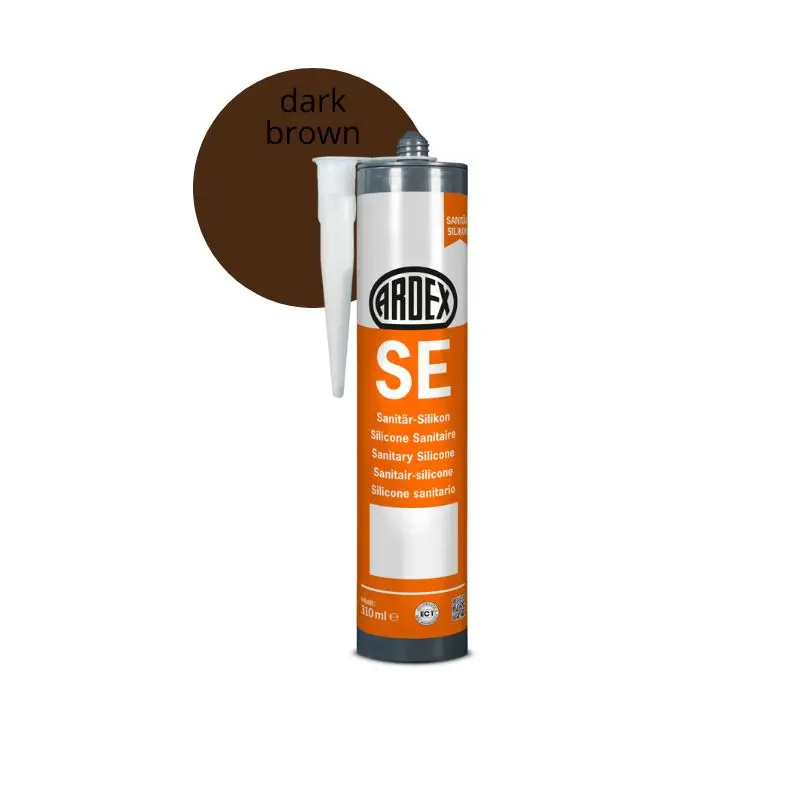 Санитарен силикон Ardex SE 310мл тъмно кафяво