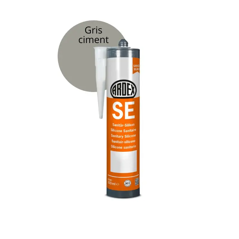 Санитарен силикон Ardex SE 310мл сиво