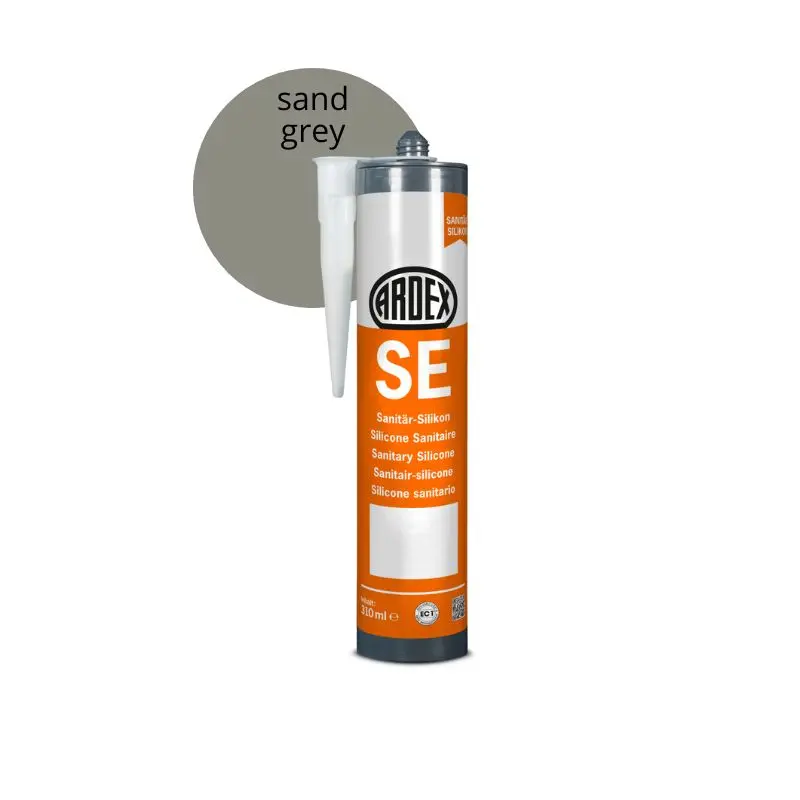 Санитарен силикон Ardex SE 310мл пясъчно сиво