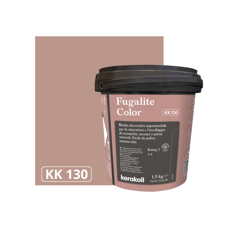 FUGALITE COLOR KK 130, фугираща  епоксидна смес 2К-течна керамика 1,5кг.