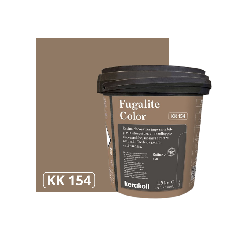 FUGALITE COLOR KK 154, фугираща  епоксидна смес 2К-течна керамика 1,5кг.