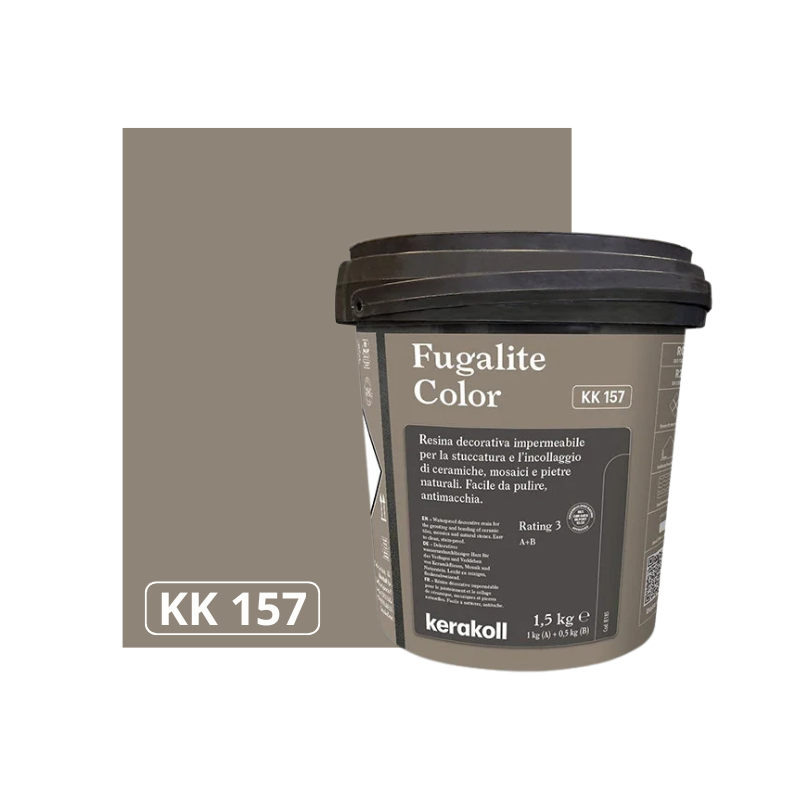 FUGALITE COLOR KK 157, фугираща  епоксидна смес 2К-течна керамика 1,5кг.