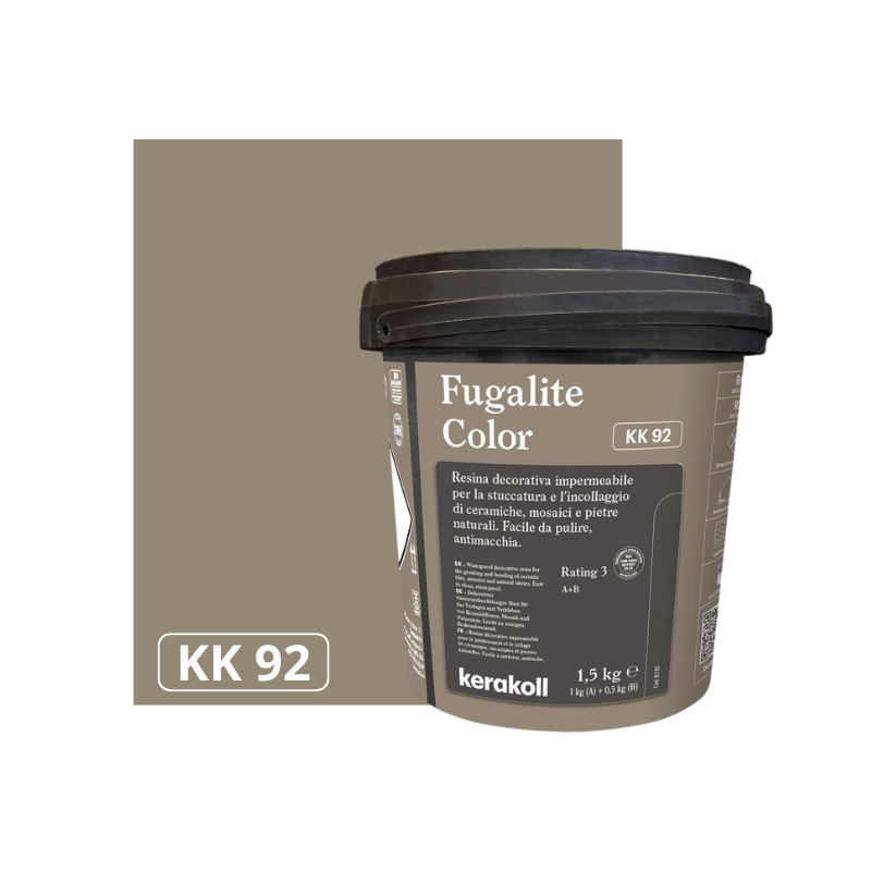 FUGALITE COLOR KK 92, фугираща  епоксидна смес 2К-течна керамика 1,5кг.